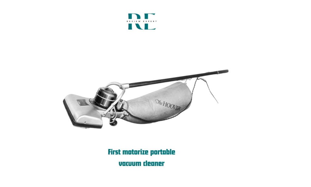 First motorize vacuum cleaner