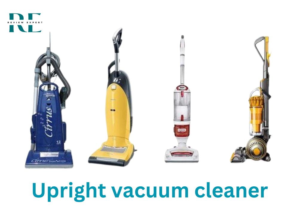 Upright vacuum cleaners