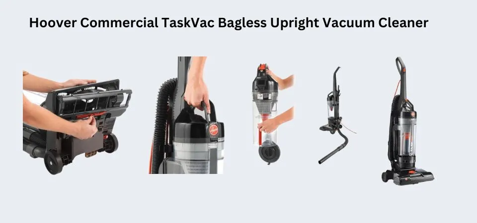 Hoover Commercial TaskVac Bagless Upright Vacuum Cleaner